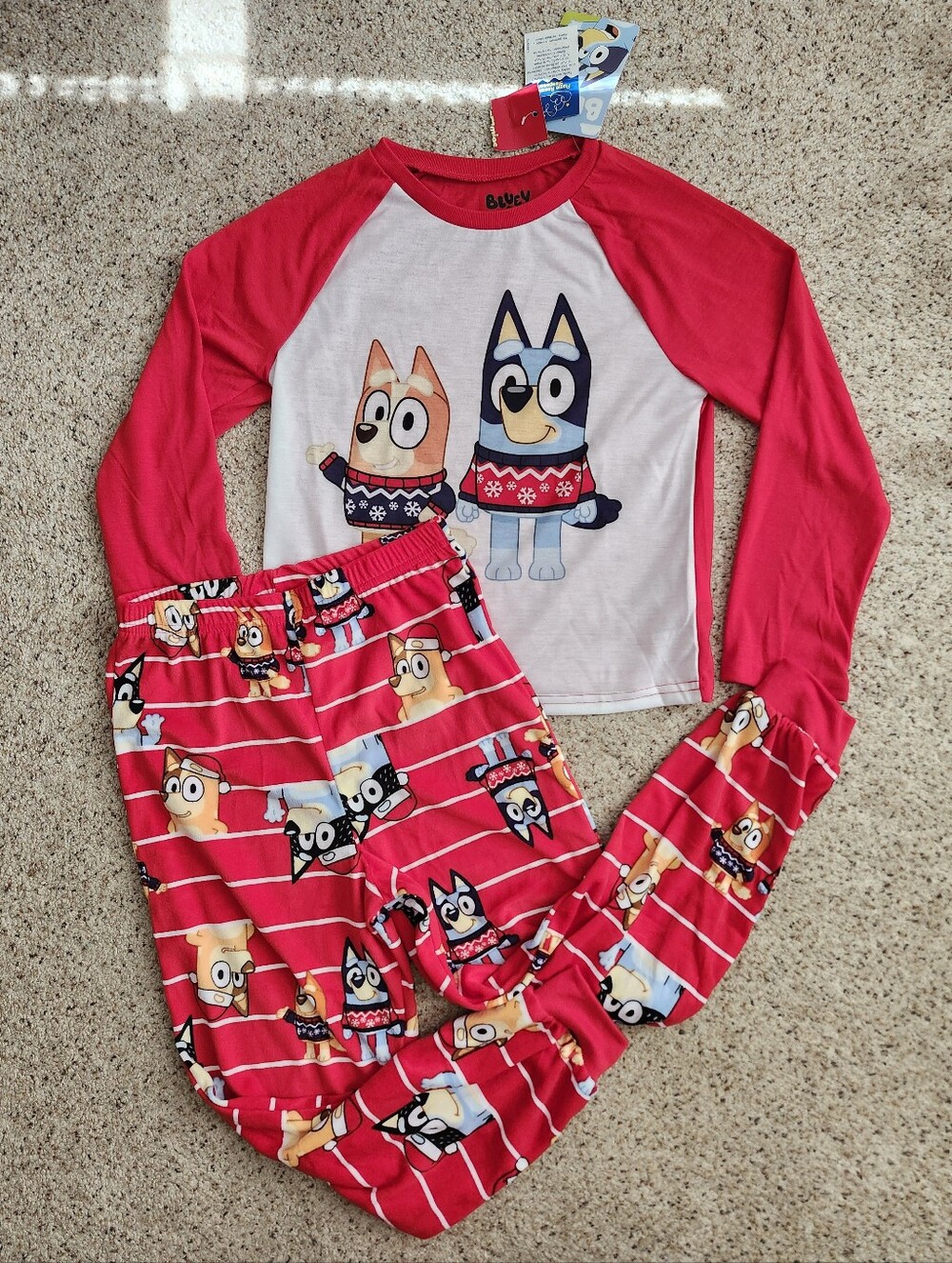 New Bluey Pajama Set